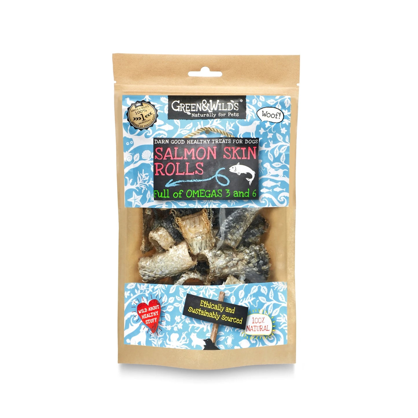 Salmon Skin Rolls, 50g