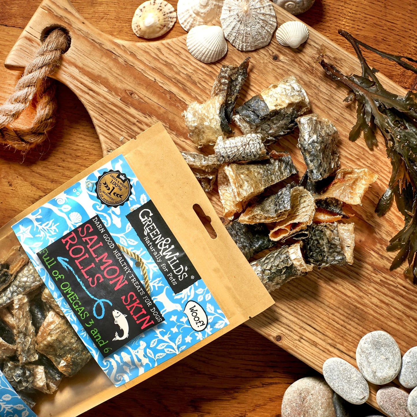 Salmon Skin Rolls, 50g