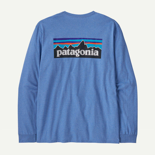 Patagonia M's L/S P-6 Logo Responsibili-Tee