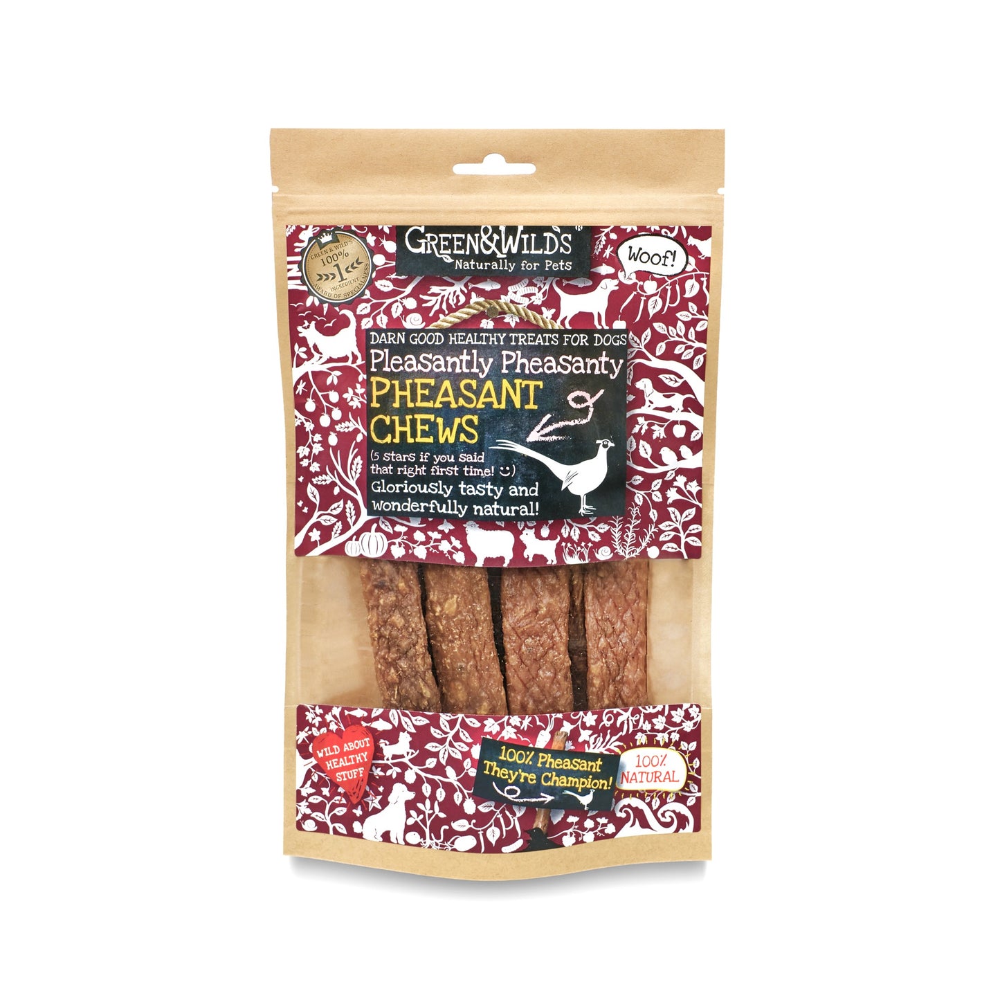 Pheasant chews, 100g