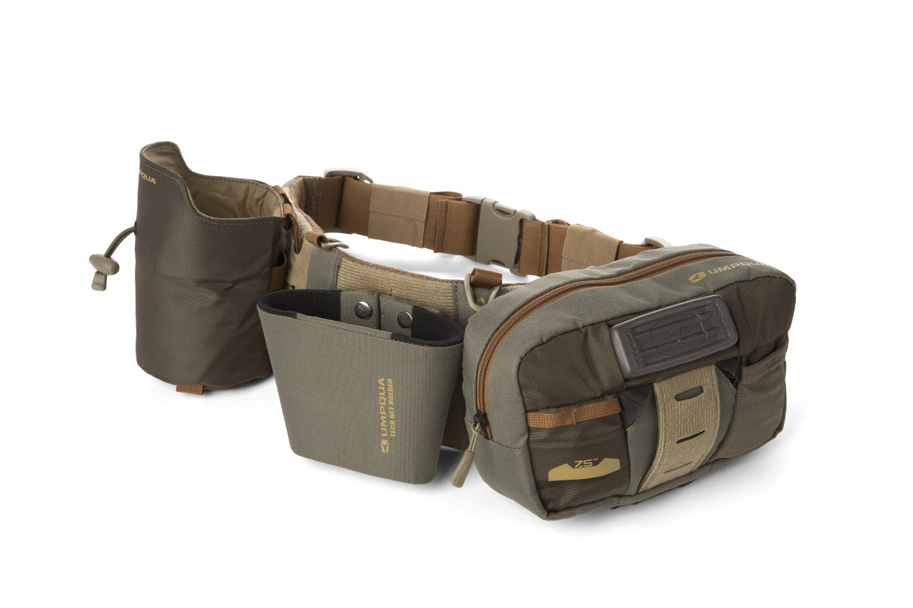 Umpqua Wader Belt Olive Loaded