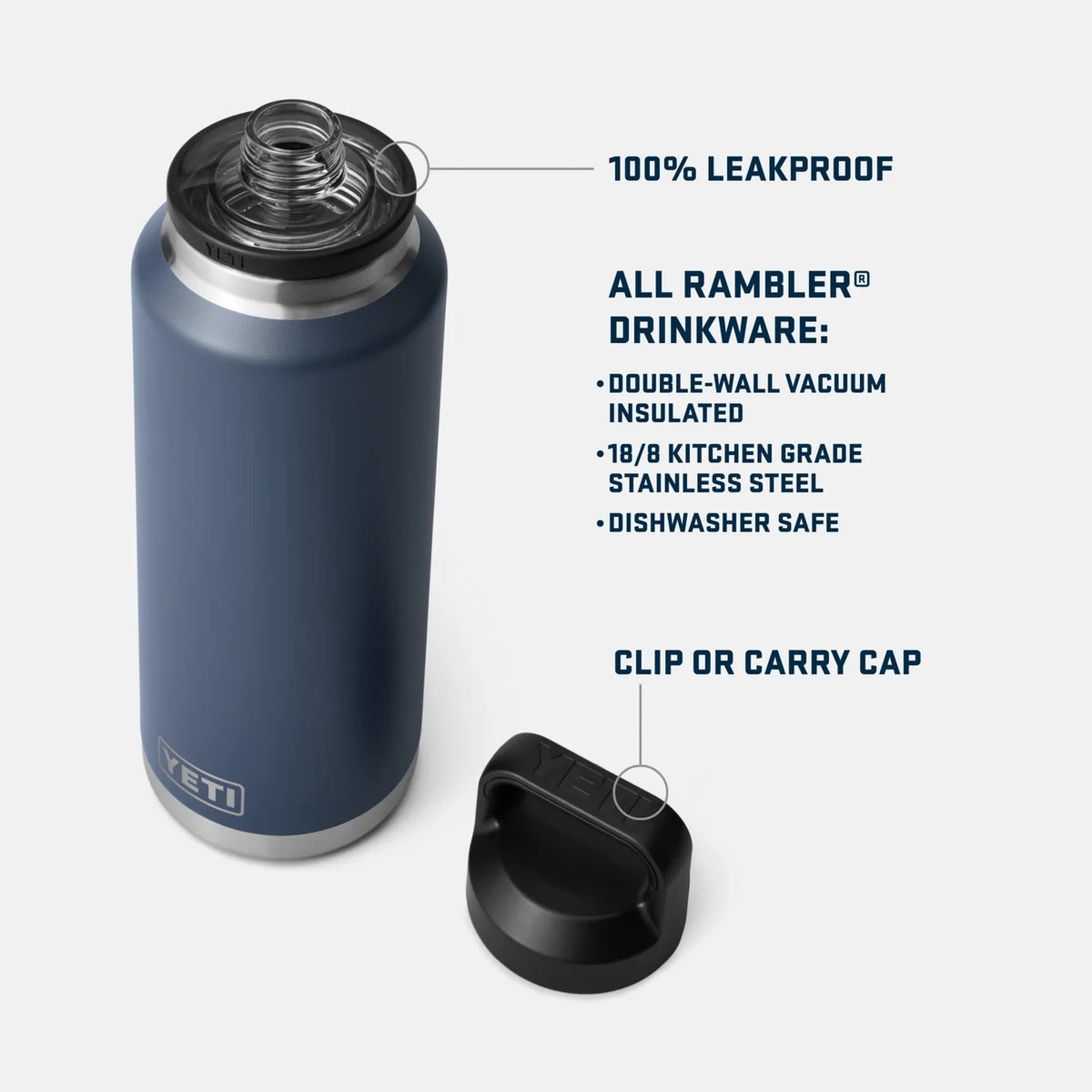 Rambler 46 Oz Bottle Chug