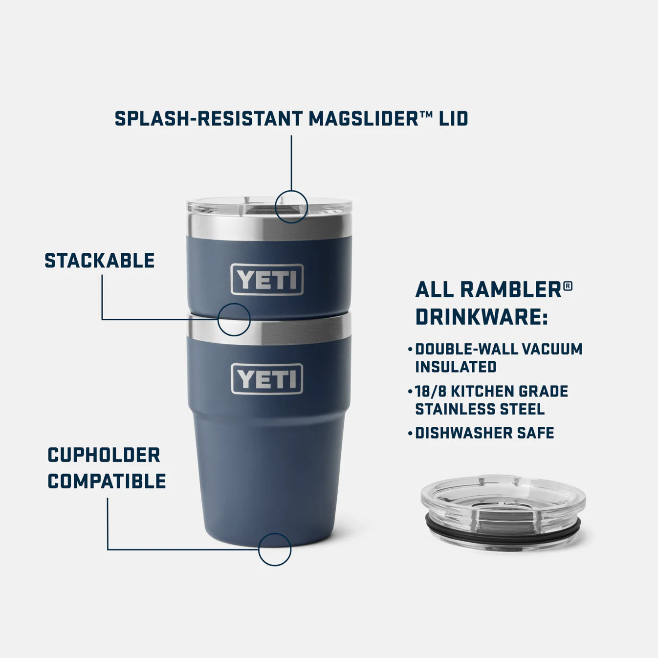 YETI 16 oz Stackable Cup