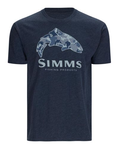 Simms Trout Regiment Camo Fill T-Shirt
