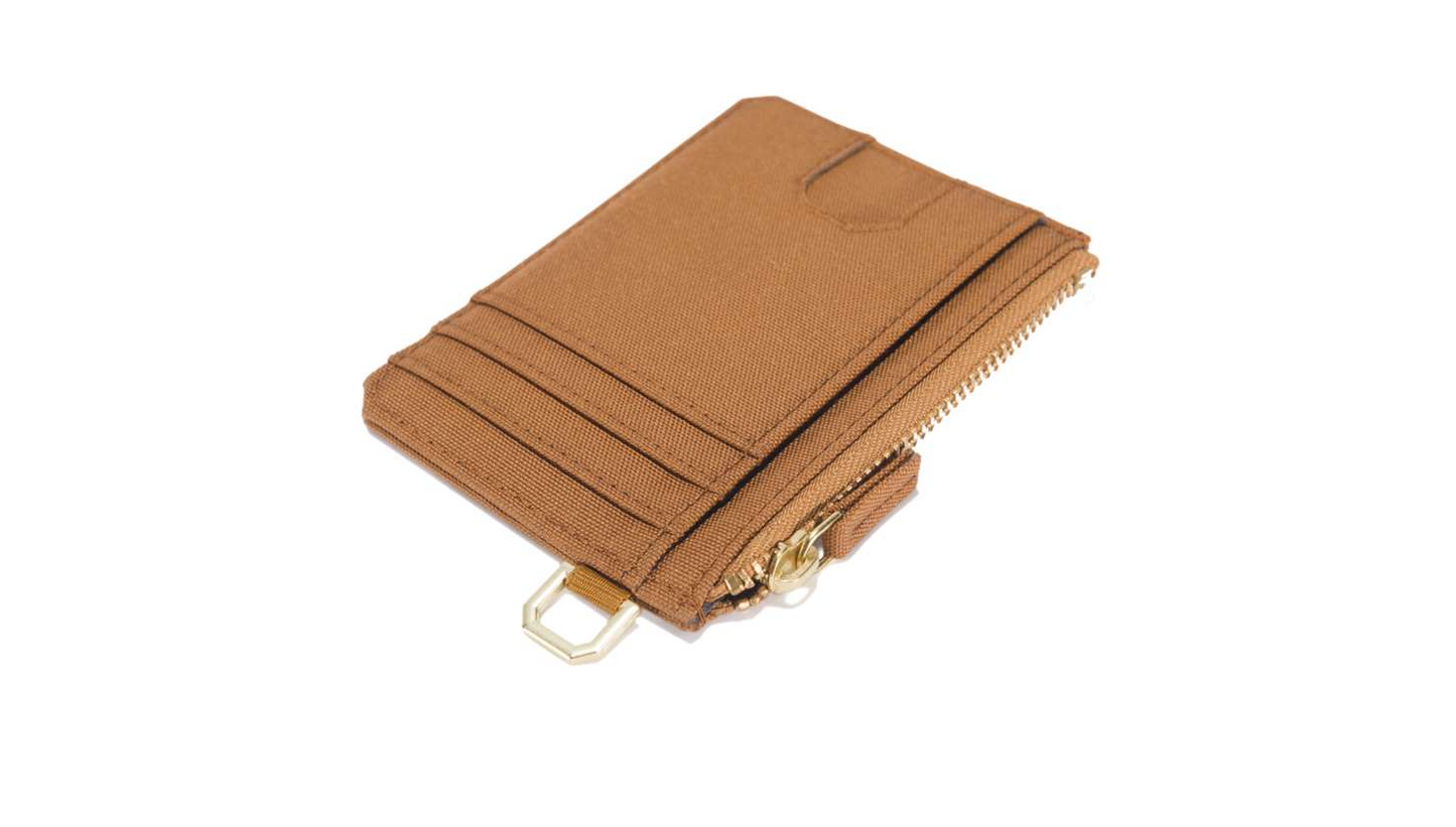 Carhartt Nylon Duck Zippered Card Keeper Wallet