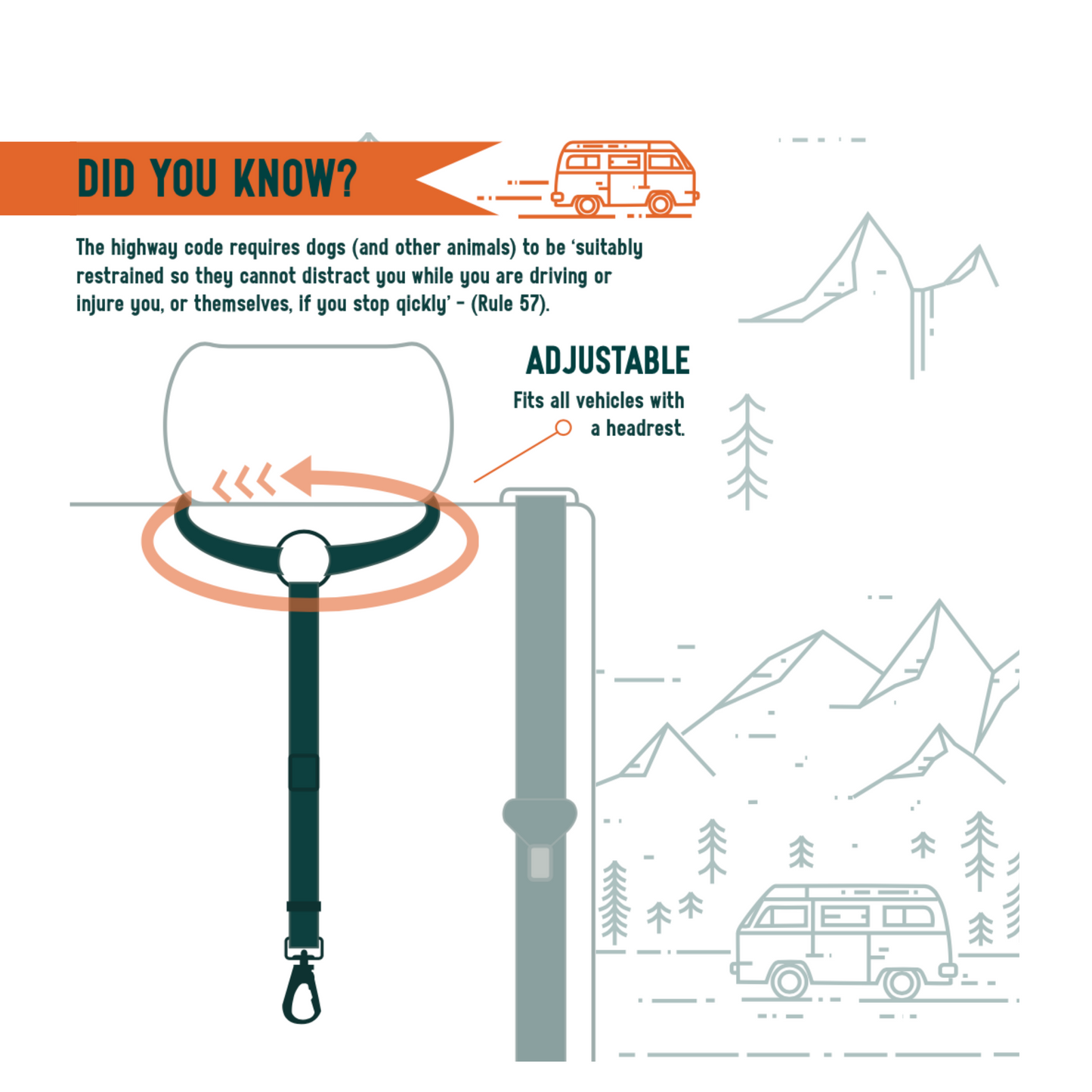 Twiggy Tags Adventure Seatbelt