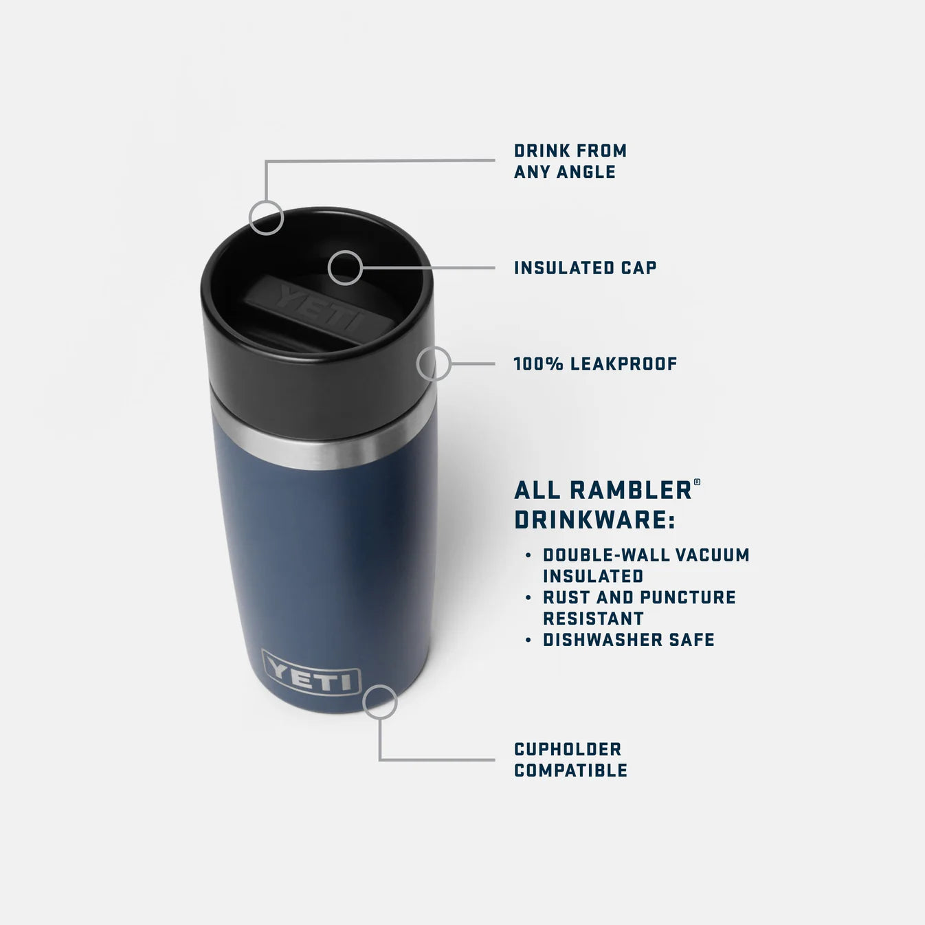 YETI Rambler 12 oz Travel Bottle