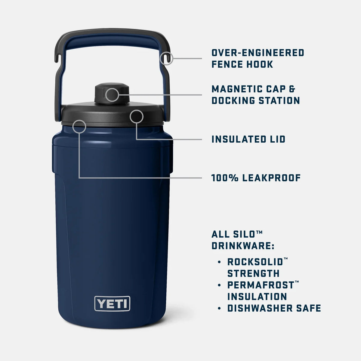 Silo 1/2 Gallon Jug