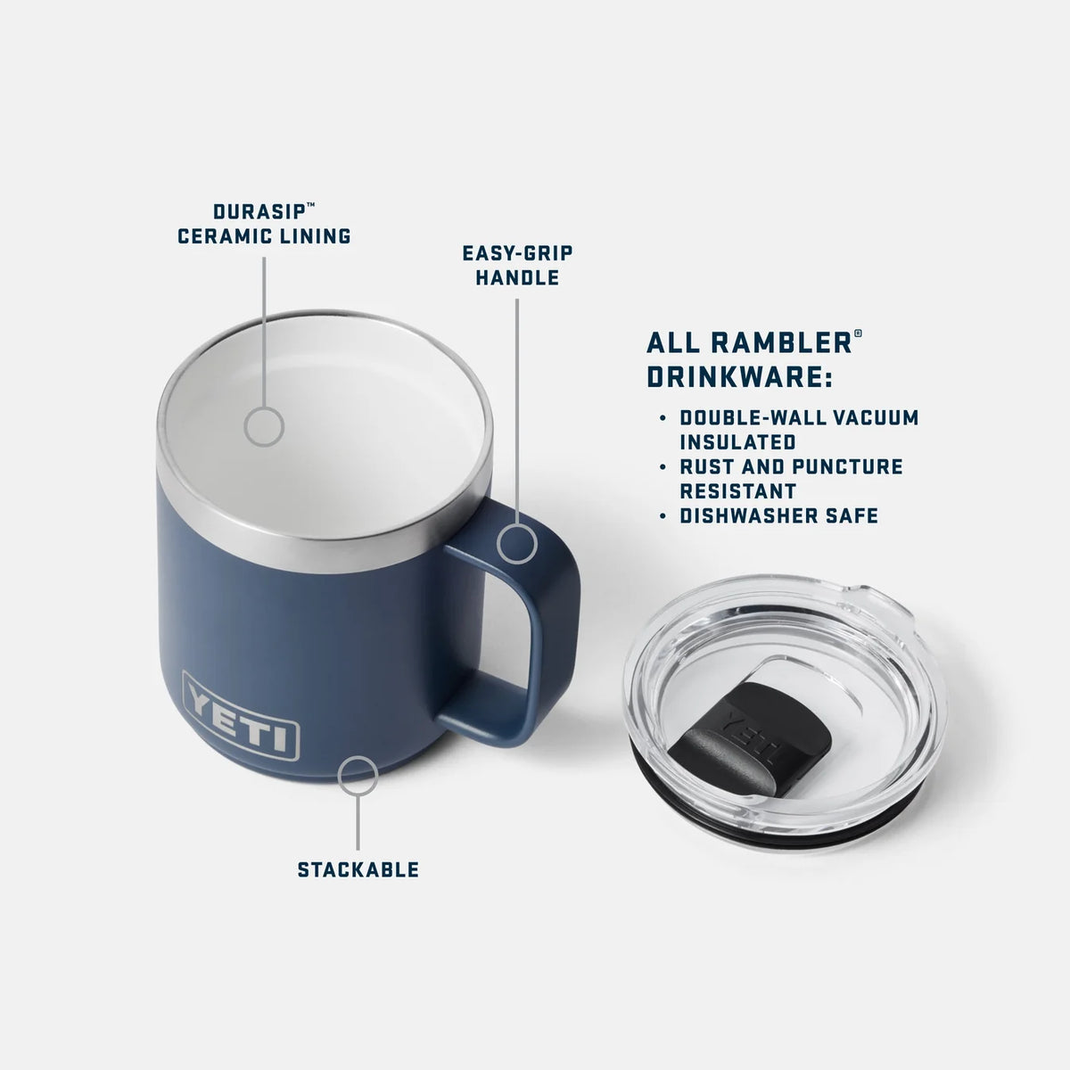 Rambler® 10 oz (295 ml) CL Stackable Mug