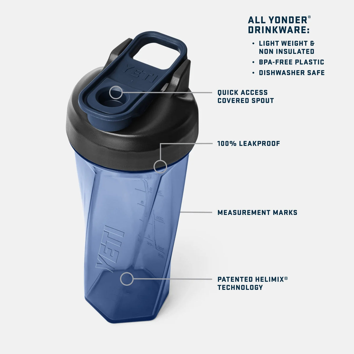 Yonder® 27 oz (737 ml) Shaker Bottle