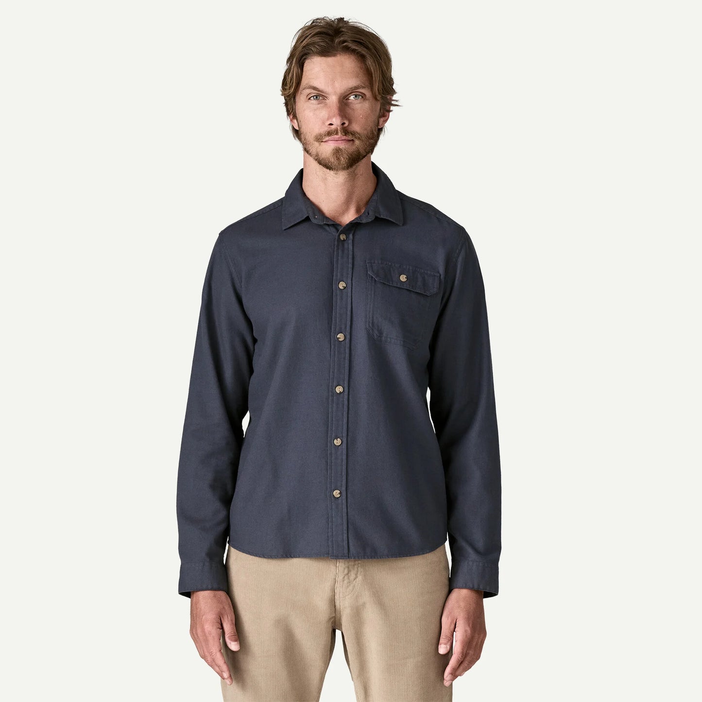 Patagonia M's L/S Cotton in Conversion LW Fjord Flannel Shirt