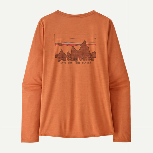 Patagoinia W's L/S Cap Cool Daily Graphic Shirt