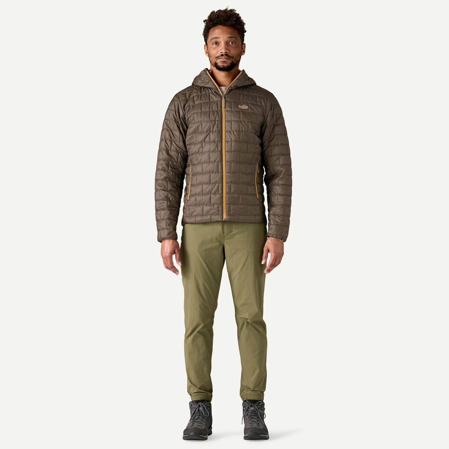 Patagonia M's Nano Puff Fitz Roy Trout Hoody