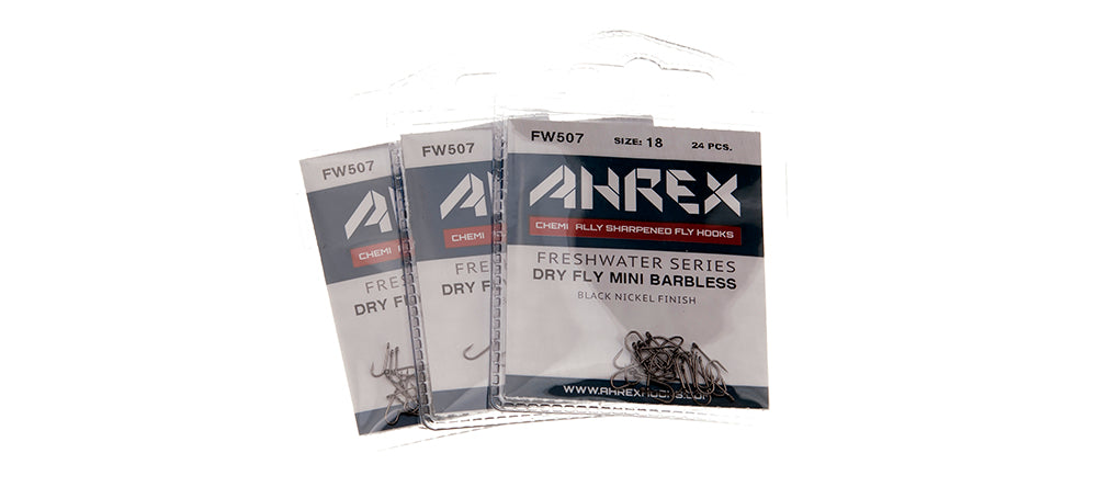 Ahrex Dry Fly Mini Hook Barbless