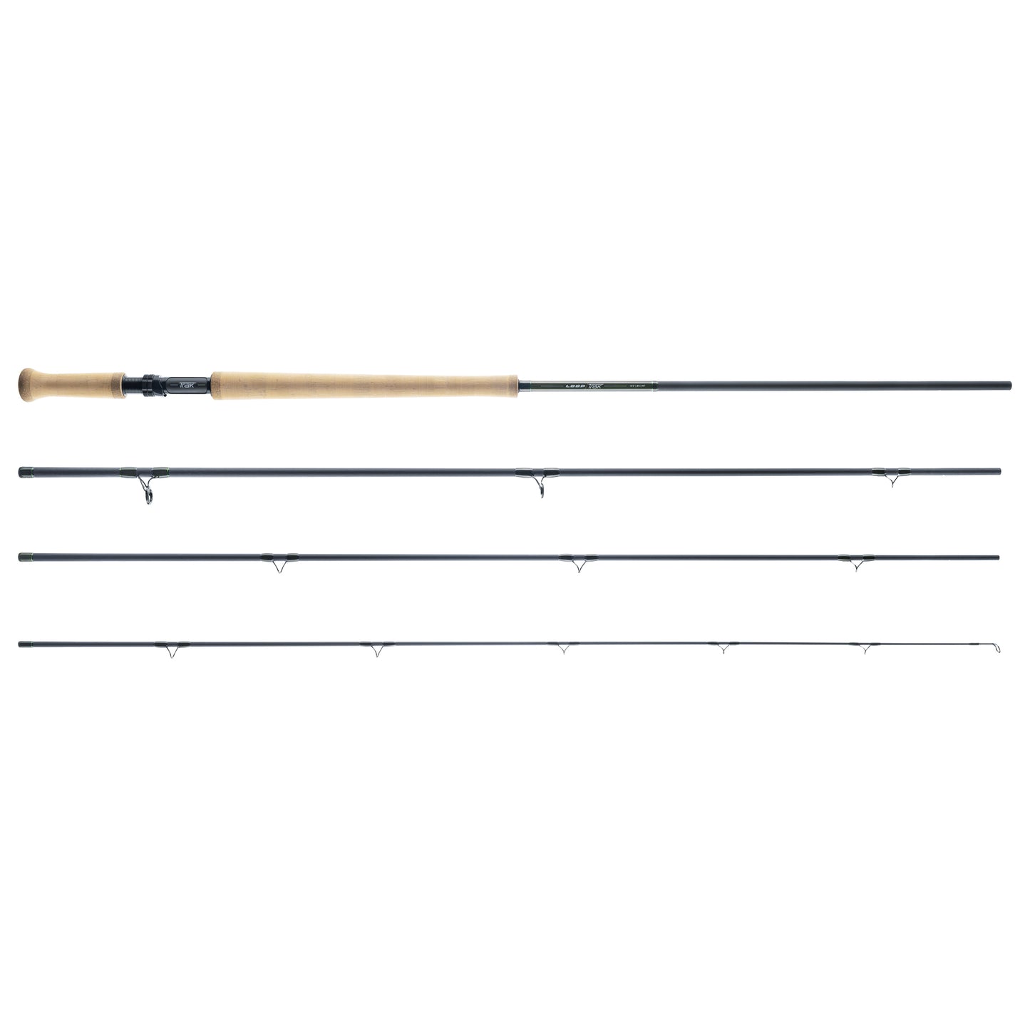 Trak Double Hand Rod - 13'2" #8, 4-piece