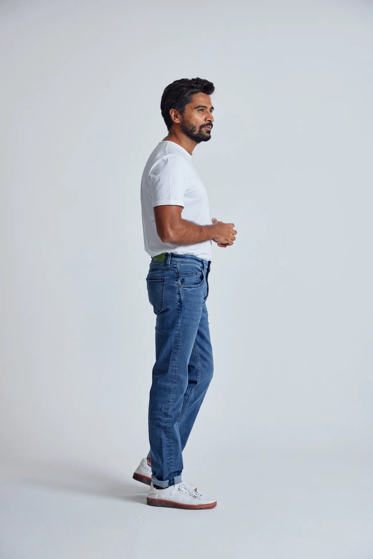 Azure Miles Slim Fit Jeans GOTS Certified Organic Cotton and Recycled Polyester