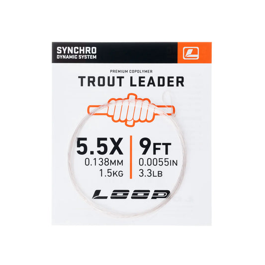 Synchro 9  Nylon Leader - 5.5X