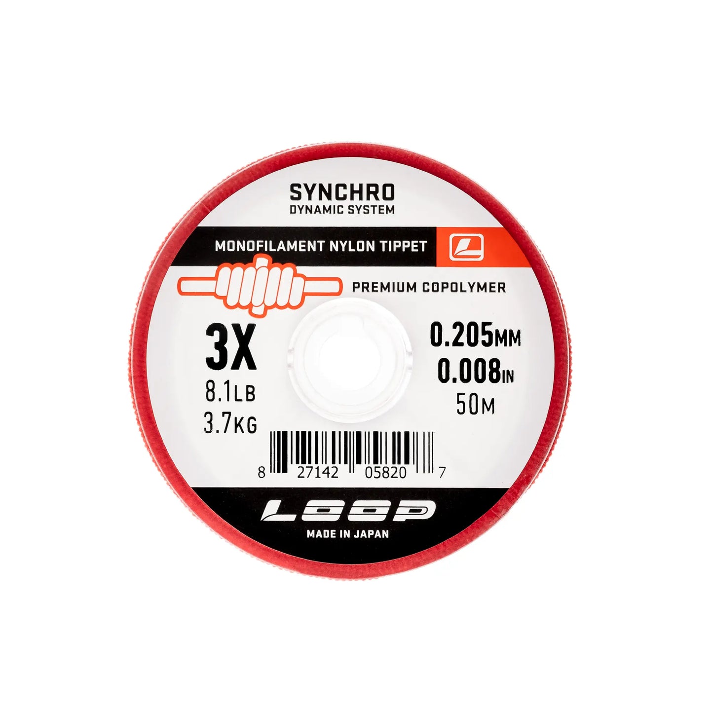 Synchro Monofilament Tippet - 3X
