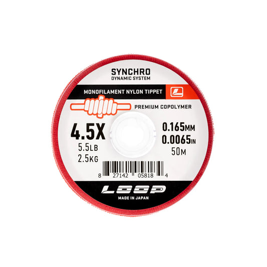 Synchro Monofilament Tippet - 4.5X