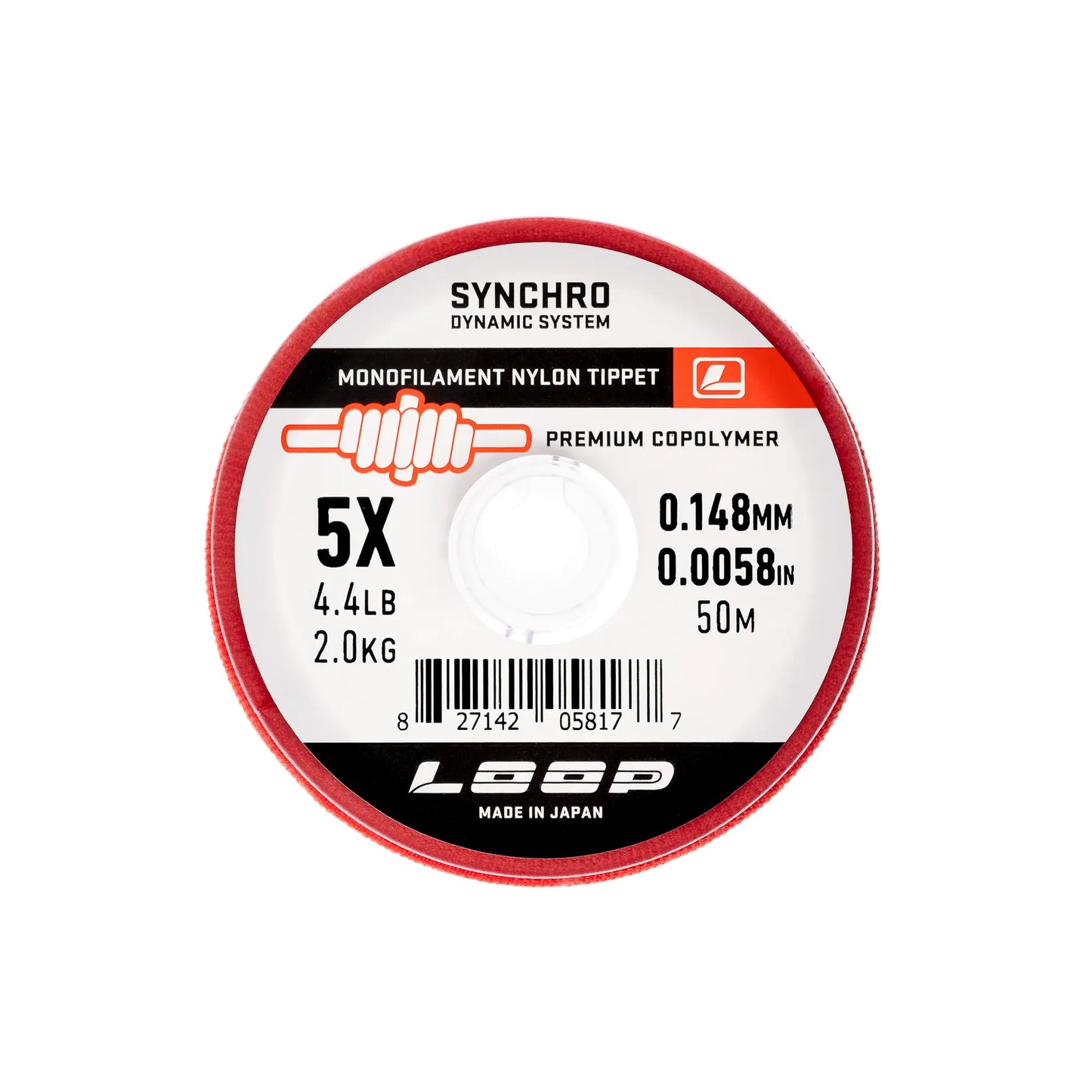 Synchro Monofilament Tippet - 5X