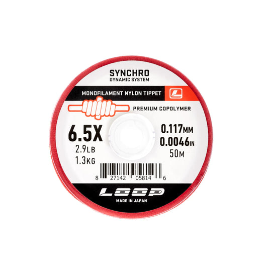 Synchro Monofilament Tippet - 6.5X