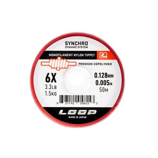 Synchro Monofilament Tippet - 6X