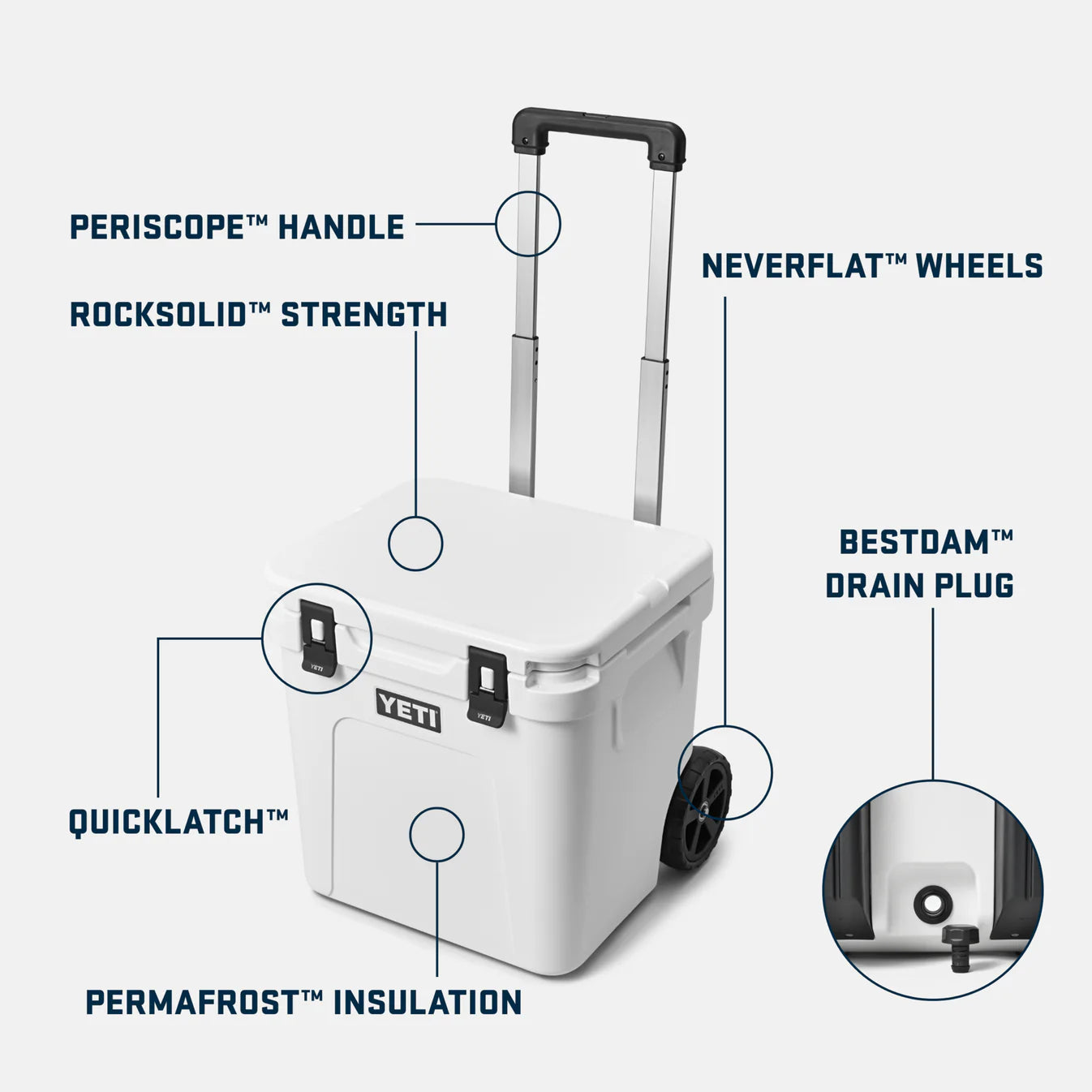 YETI Roadie 48 Wheeled Cool Box