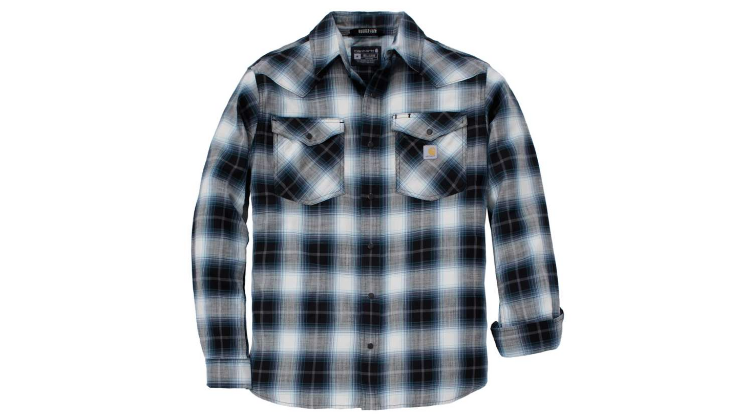 Carhartt Montana RF LS SnapFront Plaid Shirt