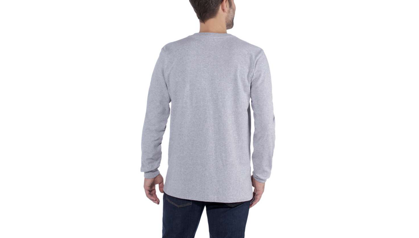 Carhartt M Drbrn Rlxd LS Logo Tshirt