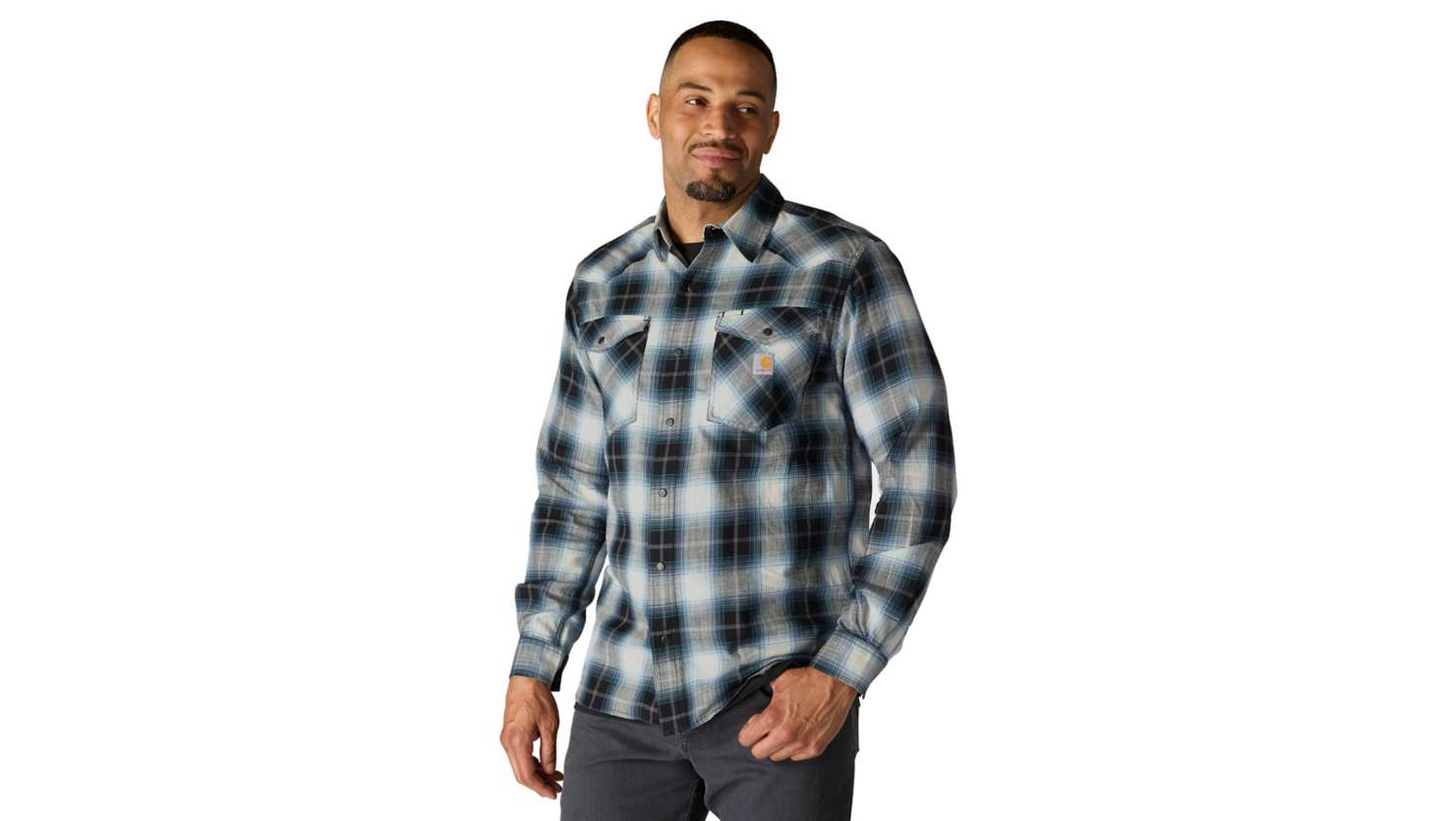 Carhartt Montana RF LS SnapFront Plaid Shirt