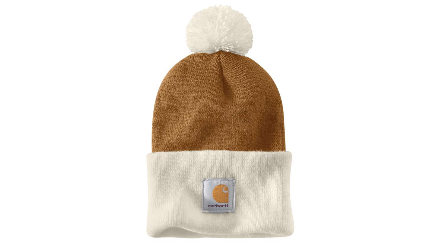 Carhartt Knit Pom Cuffed Beanie