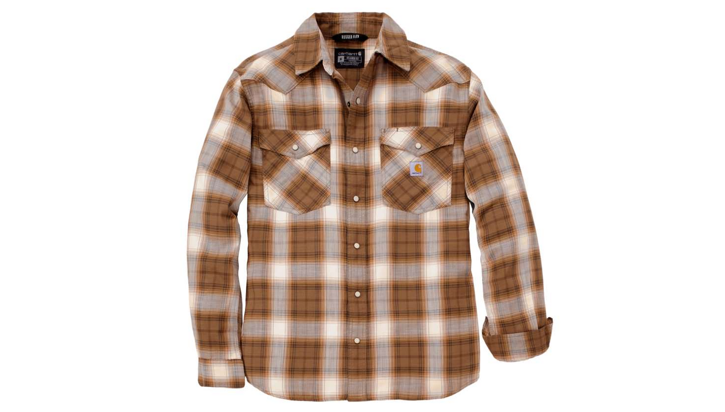 Carhartt Monatna RF LS SnapFront Plaid Shirt