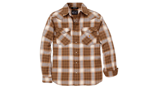 Carhartt Monatna RF LS SnapFront Plaid Shirt