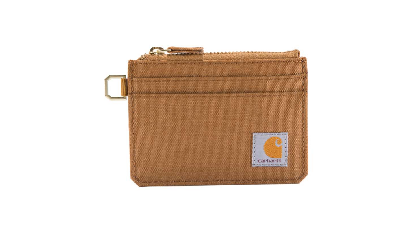 Carhartt Nylon Duck Zippered Card Keeper Wallet