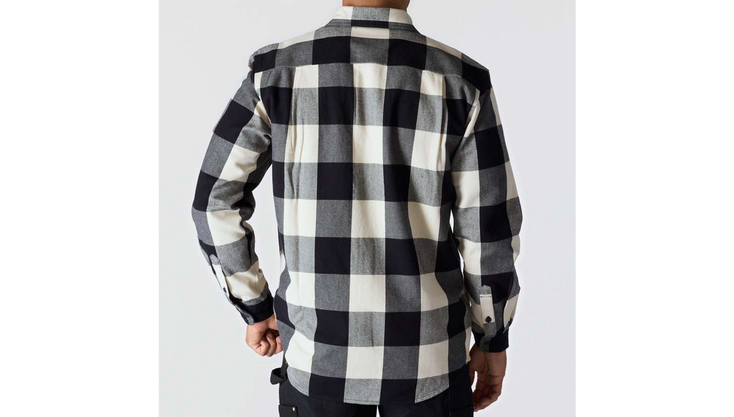 Carhartt M LooseFit HW Flannel LS Plaid Shirt