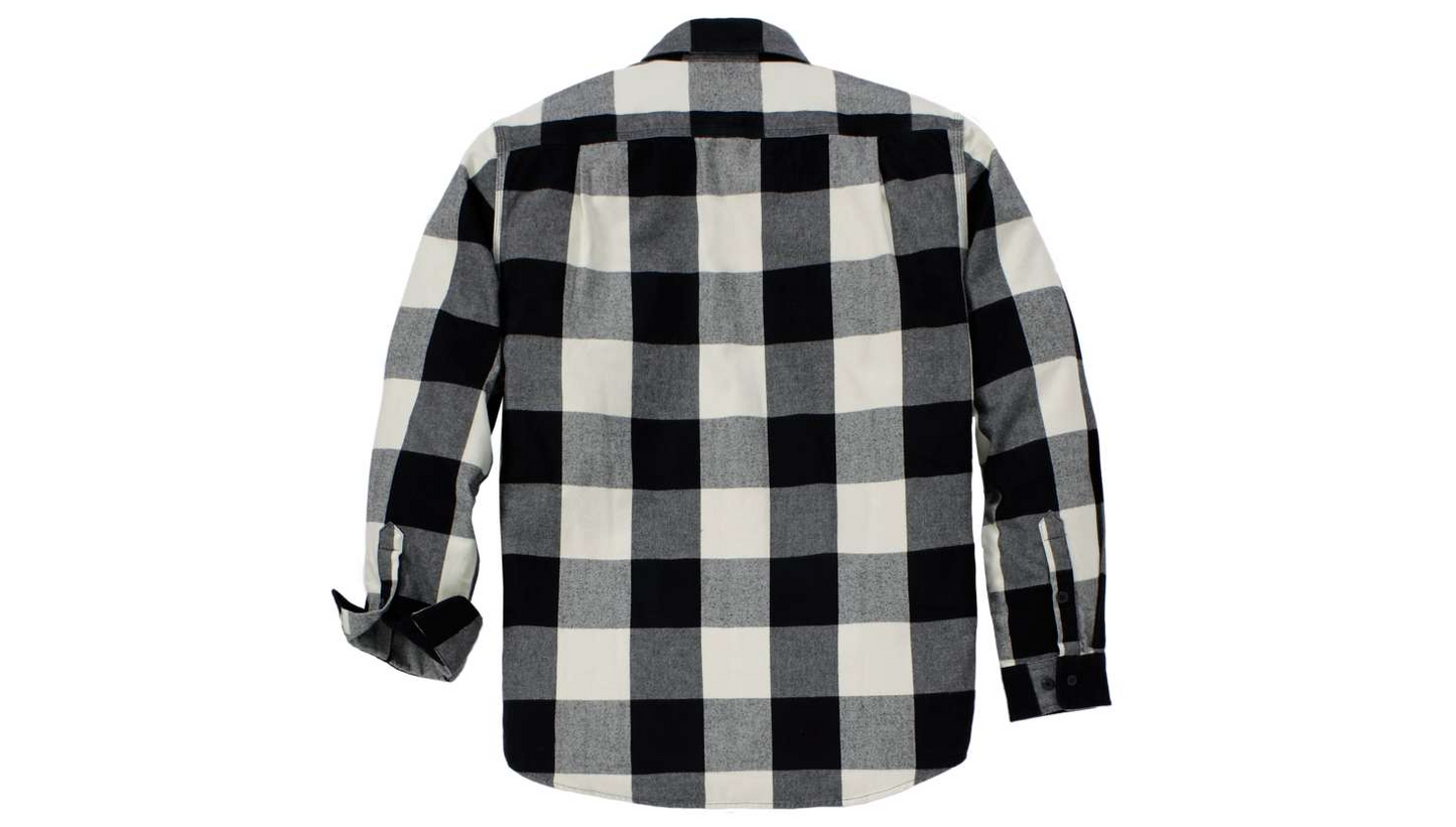 Carhartt M LooseFit HW Flannel LS Plaid Shirt