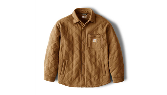 Carhartt Rain Defender™ Loose Fit HW Quilted SnapFront Shirt Jkt