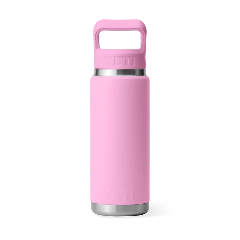 YETI Rambler 26oz colour Straw Bottle - Power Pink