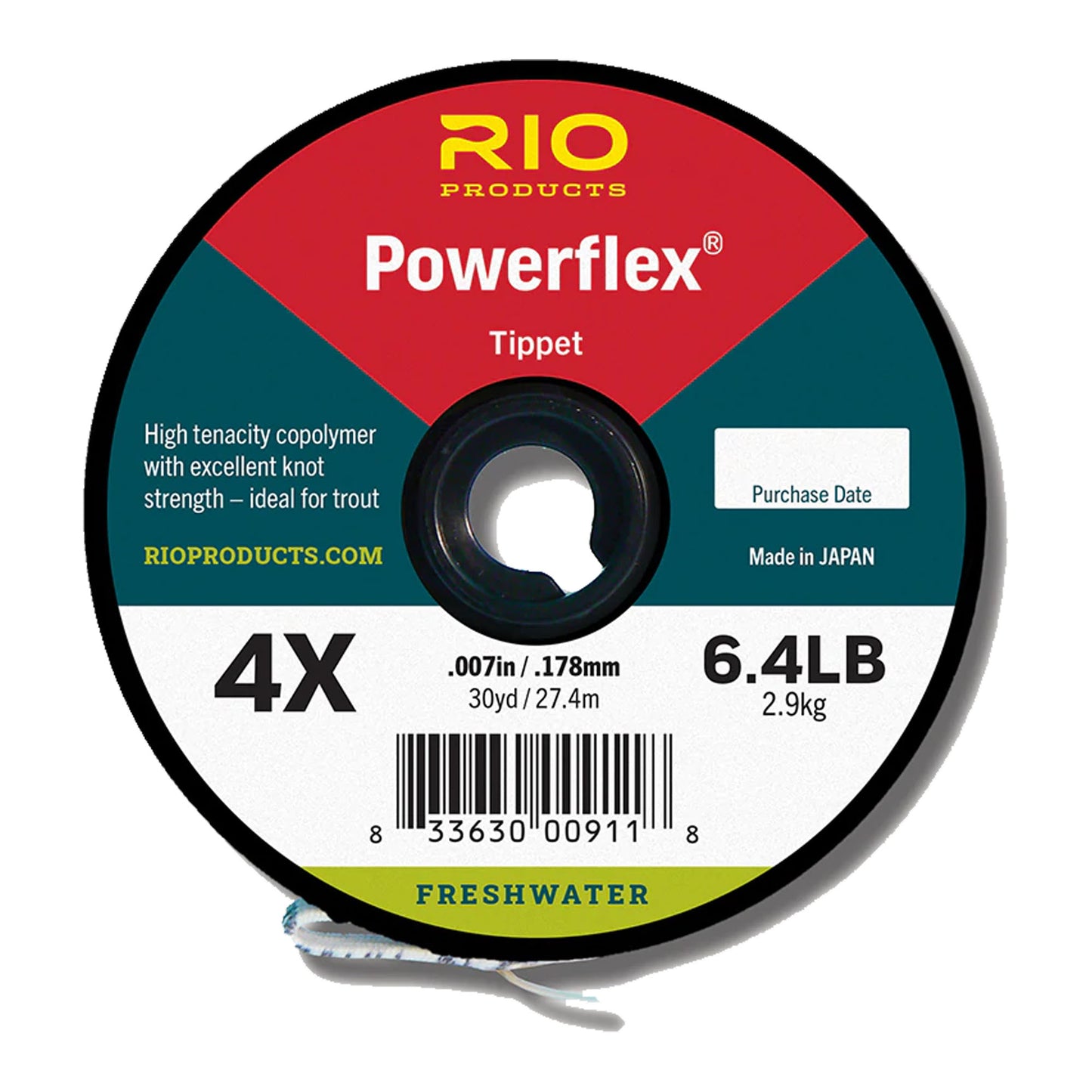 Powerflex Tippet - 6X
